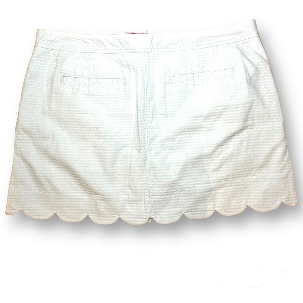 Lilly Pulitzer Colette Scallop Hem Knit Skort Sz 16 NWT - Picture 3 of 12